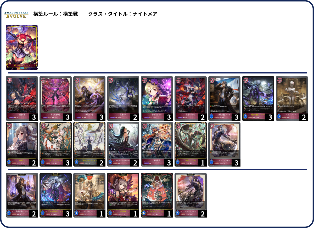デッキコード「VDN4」のデッキ | DECK LOG（デッキログ）