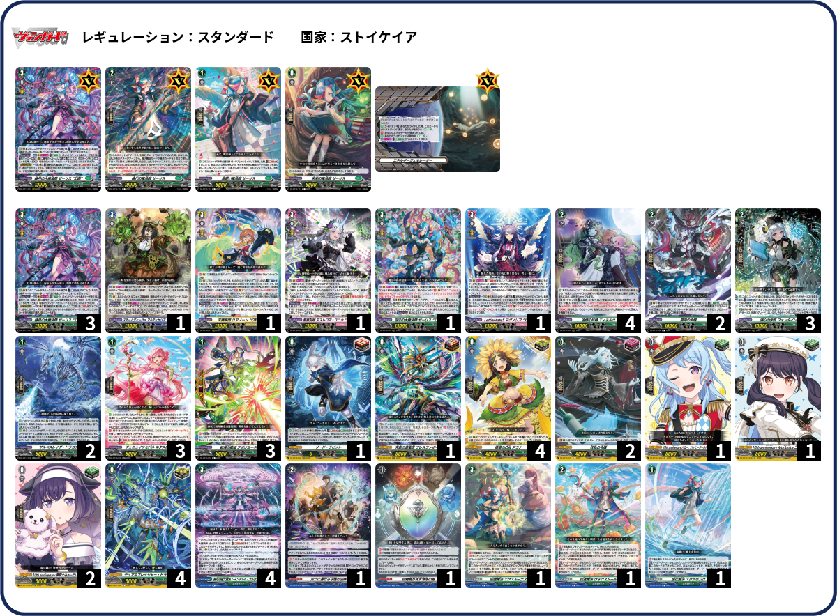 デッキコード「VTQ4Q」のデッキ | DECK LOG（デッキログ）