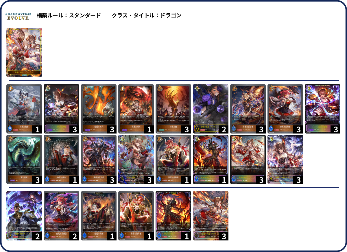 デッキコード「W4ZNU」のデッキ | DECK LOG（デッキログ）