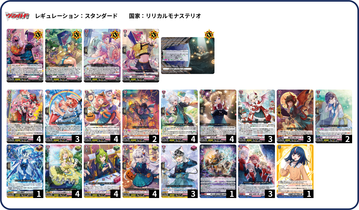 デッキコード「W6ZDN」のデッキ | DECK LOG（デッキログ）