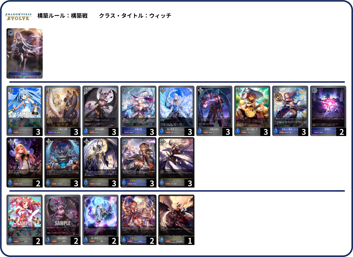 デッキコード「WM6C」のデッキ | DECK LOG（デッキログ）