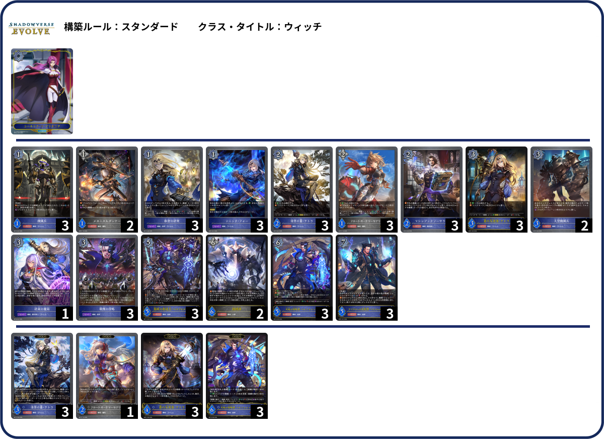 機械ウィッチ list