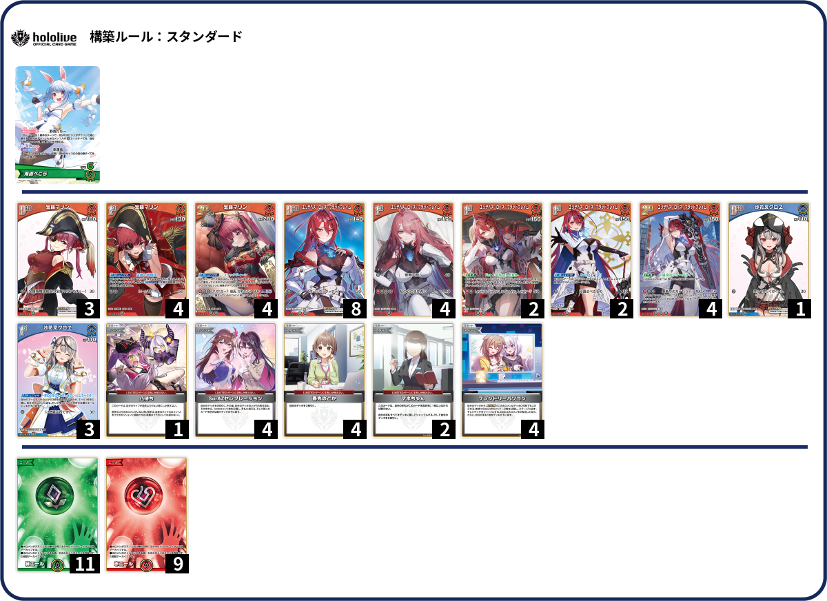 デッキコード「X3NW」のデッキ | DECK LOG（デッキログ）