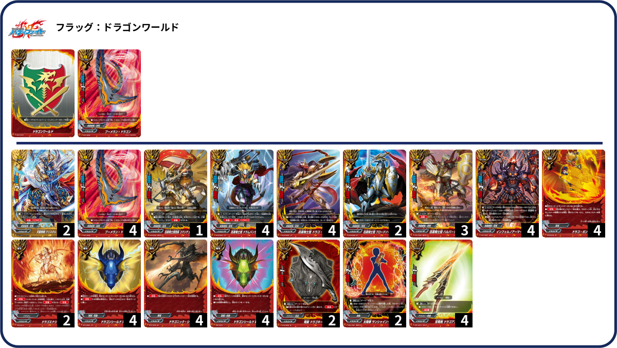 デッキコード「XA7Y」のデッキ | DECK LOG（デッキログ）