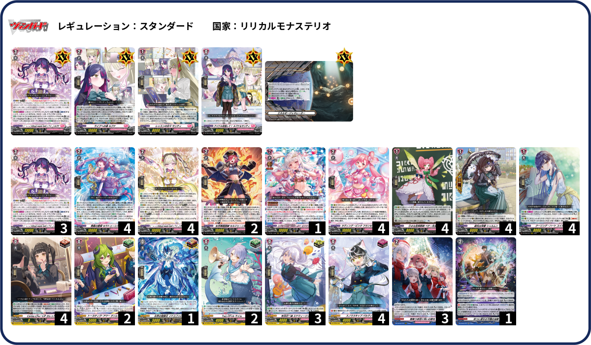 デッキコード「XD4N4」のデッキ | DECK LOG（デッキログ）