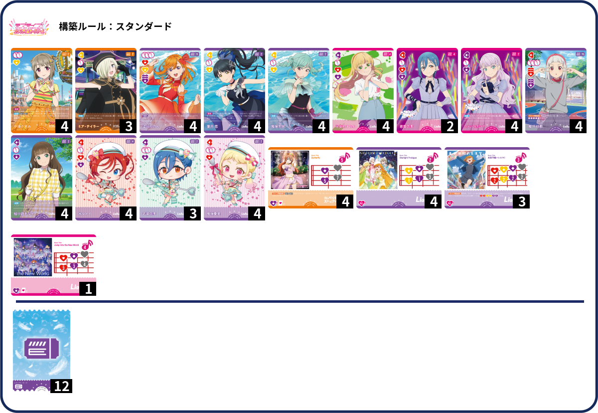 デッキコード「XGD0」のデッキ | DECK LOG（デッキログ）