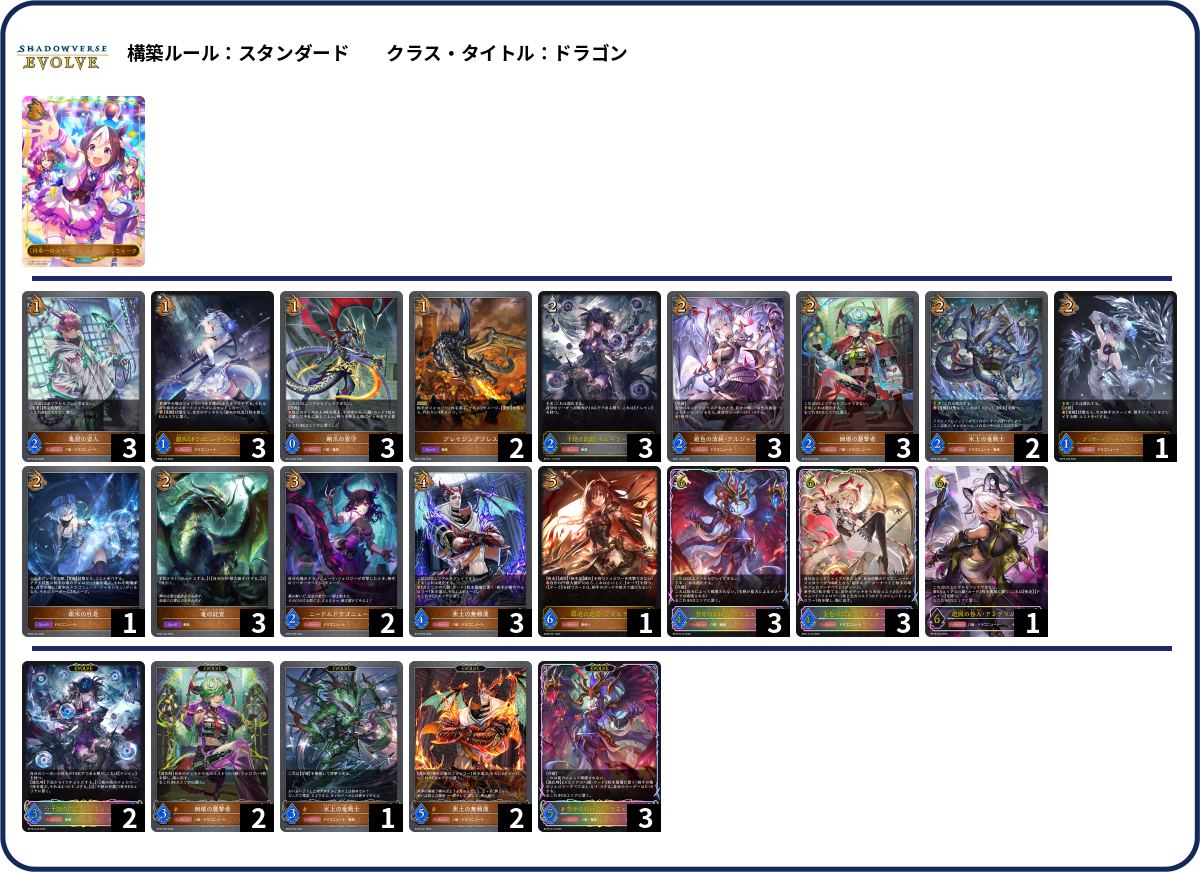 デッキコード「XK7HS」のデッキ | DECK LOG（デッキログ）