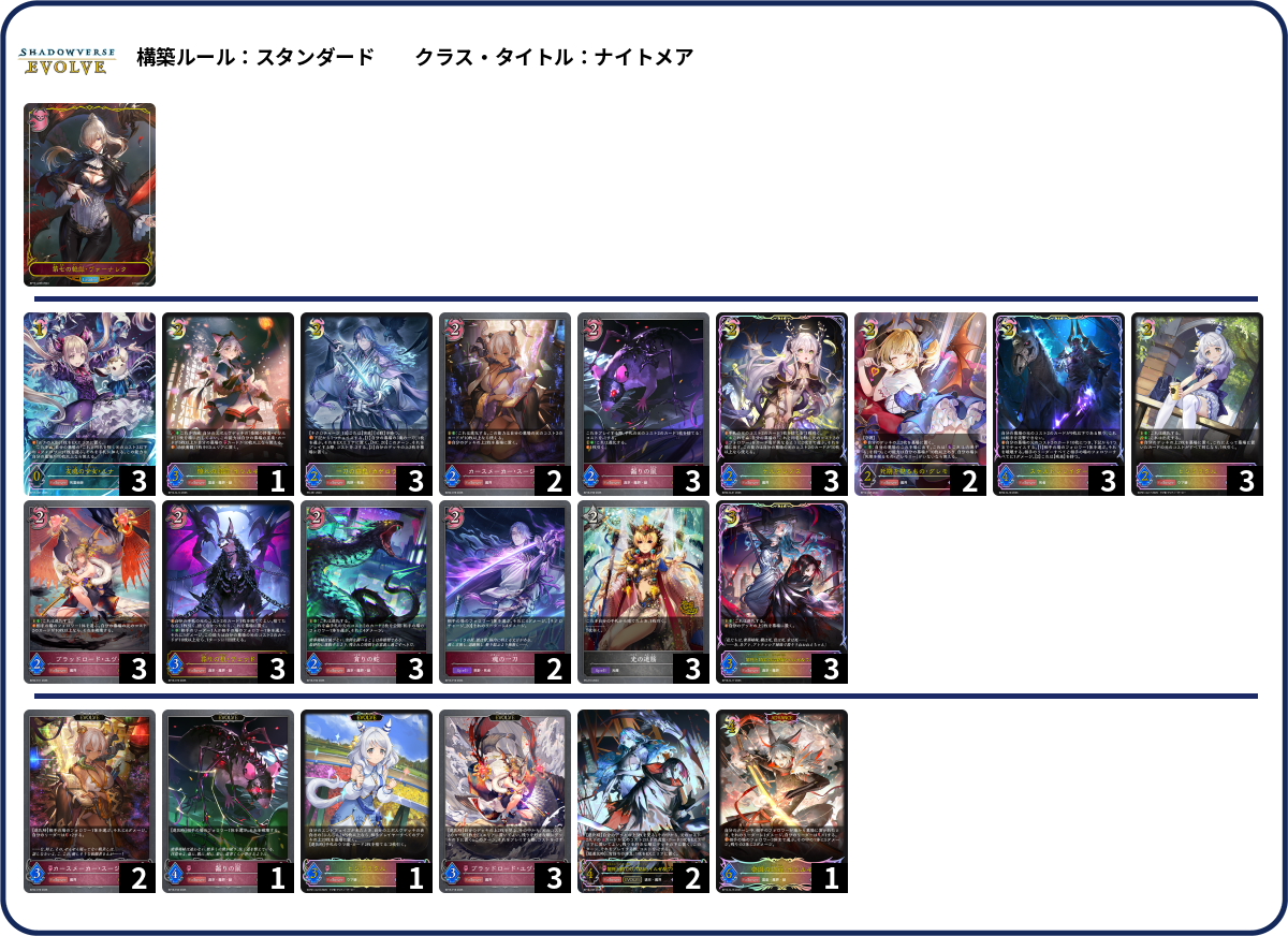 デッキコード「XYN9A」のデッキ | DECK LOG（デッキログ）
